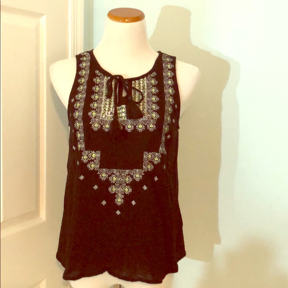 Sugarlips Embroidered Tank